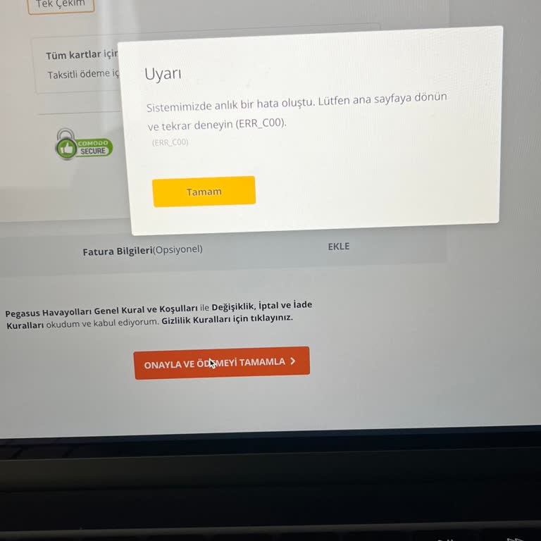 Pegasus Sistem Hatası Nedeniyle Bilet Değişikliği Yapılamıyor, Mağduriyet Riski Artıyor