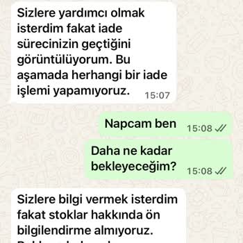 Yedek Parça 25 Gündür Gelmedi, İade Hakkım Da Engelleniyor