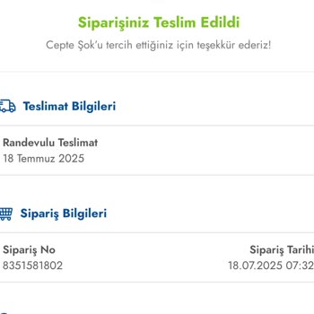 Siparişim Eksik Ve Bozuk Ürünle Teslim Edildi İlgisizlik Güvenimi Sarstı