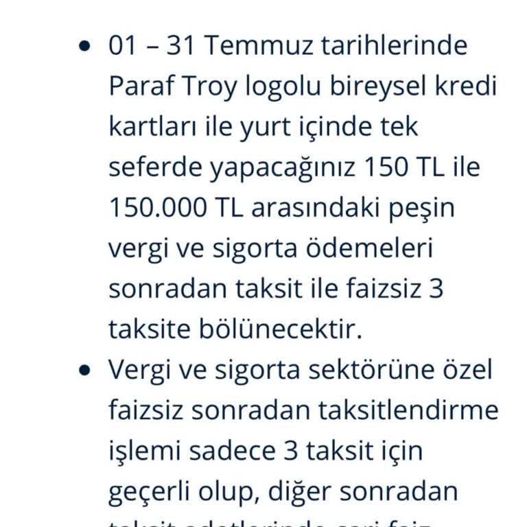 Halkbank Sigorta Prim Borçlarının Ödemesinin Taksitlendirilmesi