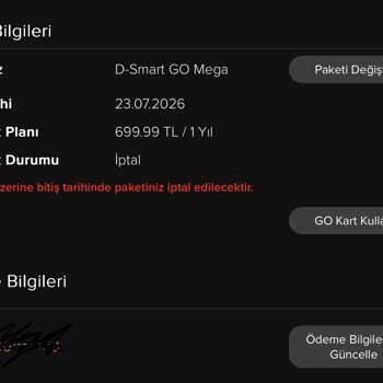İptal Edilen Aboneliğin Bilgim Dışında Yenilenip Ücret Alınması