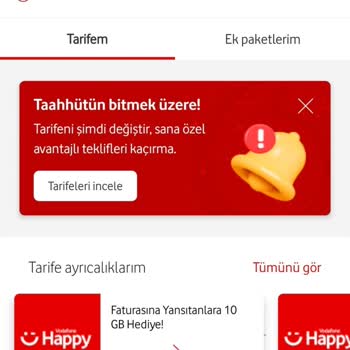 Taahhüt Bitmeden Tarife Değişikliği Ve Fatura Şoku