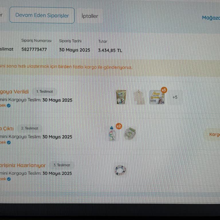 Ebebek Ödemesini Yaptığım Ürünler 3 Aydır Teslim Edilmiyor, Mağduriyetim Giderilmiyor