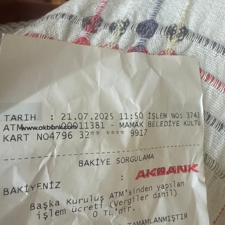 ATM Para Yatırma İşleminde Gecikme Ve Mağduriyet