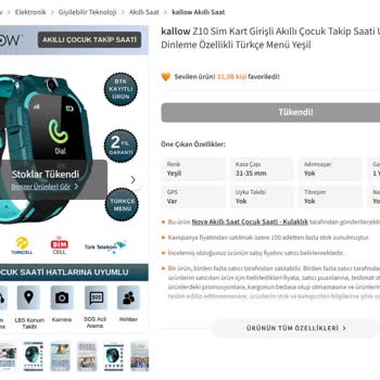 Arızalı Akıllı Saat İçin Servisten Bilgi Alınamıyor