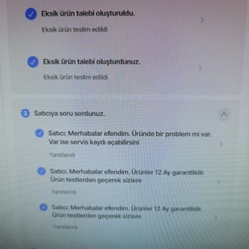 Hepsiburada Ve Satıcıdan Eksik Parça, İade Ve Güven Sorunu Nedeniyle Mağduriyet