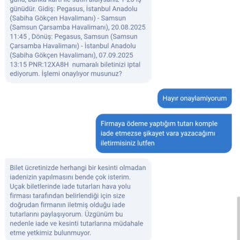 Bilet İptalinde 5 Dakikada 500 Lira Kesinti Mağduriyeti