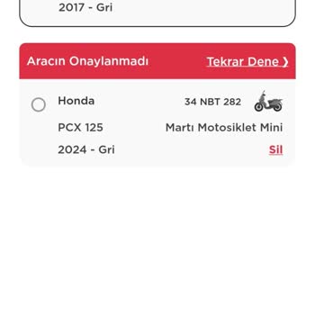 Martı Tag Motor Başvurum Sebepsizce Reddedildi