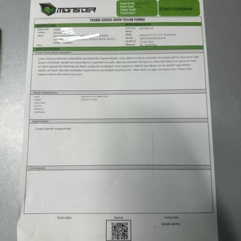 Monster Bilgisayar'da Sorunlar Çözülmüyor, Ücretli Parça Değişimiyle Oyalama