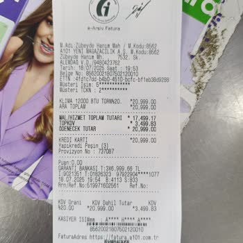 Klima Kurulumu İçin Verilen Randevuya Uyulmadı Müşteri Hizmetleri Yanıt Vermiyor