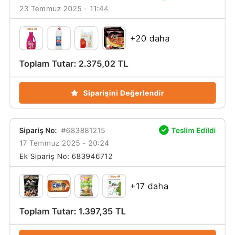 Teslim Edilmeyen Sipariş Ve Kuryenin İlgisizliği Nedeniyle Mağduriyet