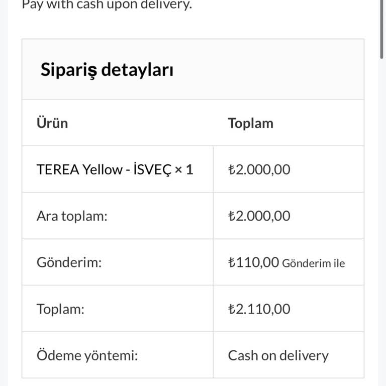 Vivense Siparişim Teslim Edilmedi İade Talebim Reddedildi