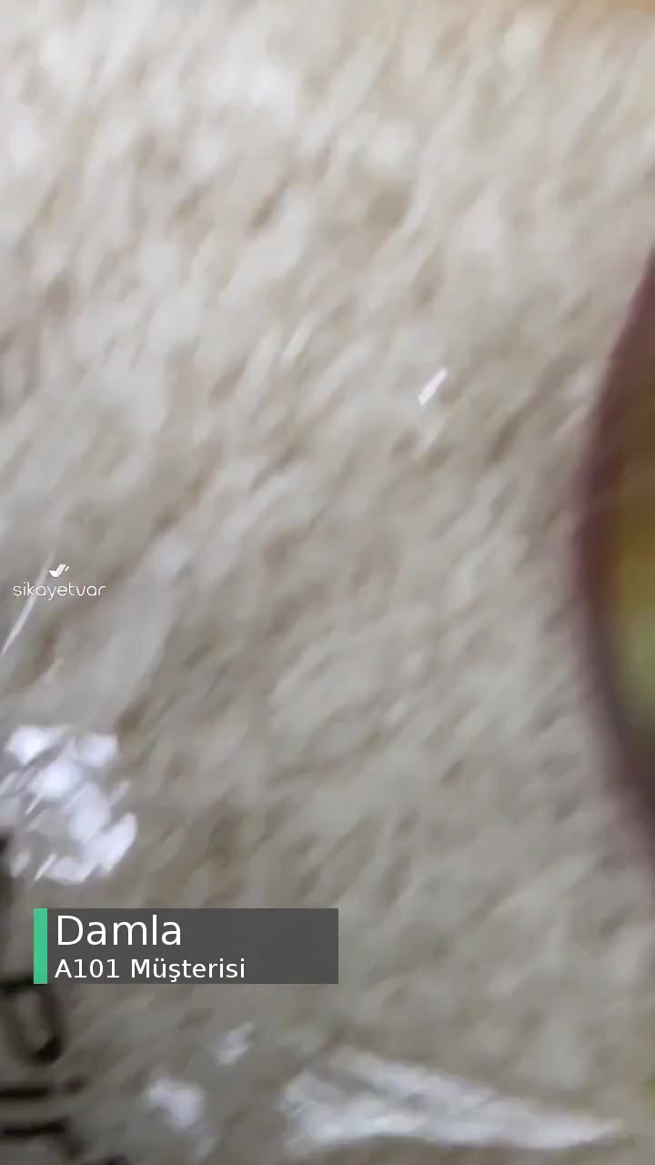 A101 Ovadan Pirinçte Böcek Çıktı videonun kapak resmi