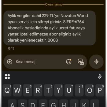 Bilgim Dışında Yapılan Üyelik Ve İlgisiz Müşteri Hizmetleri