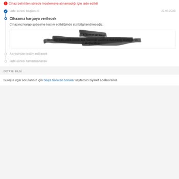 Telefonumun İadesi Gecikti, Endişeliyim Ve Ulaşamıyorum