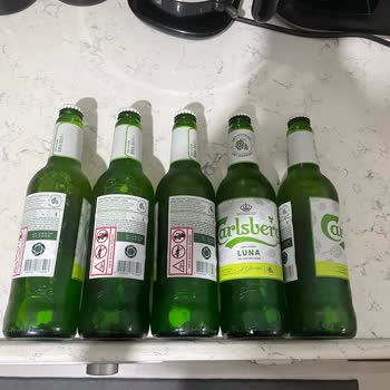 Calsberg Luna Bira İçinde Yabancı Maddelerle Hayal Kırıklığı