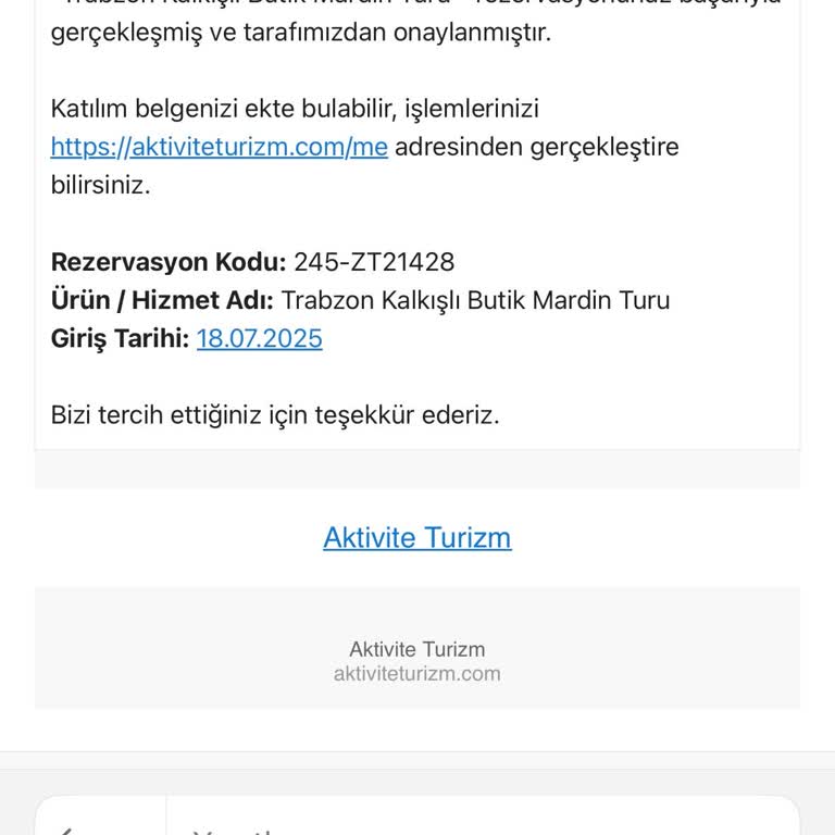 Tur İptali Sonrası Ücret İadesi Yapılmıyor, Müşteri Temsilcileri Saygısız Davranıyor