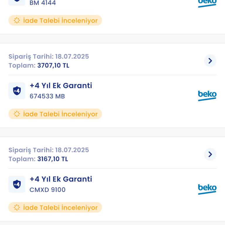 Oliz Ek Garanti İptali Sonrası İade Süreci Gereksiz Yere Uzuyor