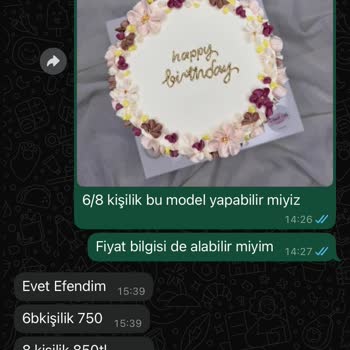 Sipariş Verdiğimiz Pastanın Görseliyle Alakası Yoktu, Mağdur Edildik