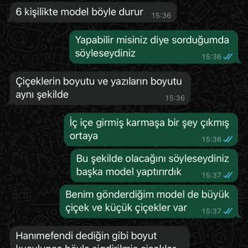 Sipariş Verdiğimiz Pastanın Görseliyle Alakası Yoktu, Mağdur Edildik
