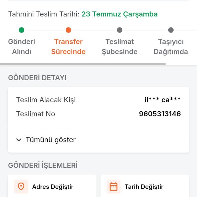 Trendyol Express Teslimat Gecikmeleri Ve Yetersiz Müşteri Hizmeti