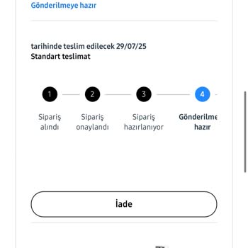 Siparişim Hazır Olmasına Rağmen Kargoya Verilmiyor