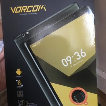 Vorcom Satın Aldığım Tablet Aniden Kapandı Ve Açılmıyor
