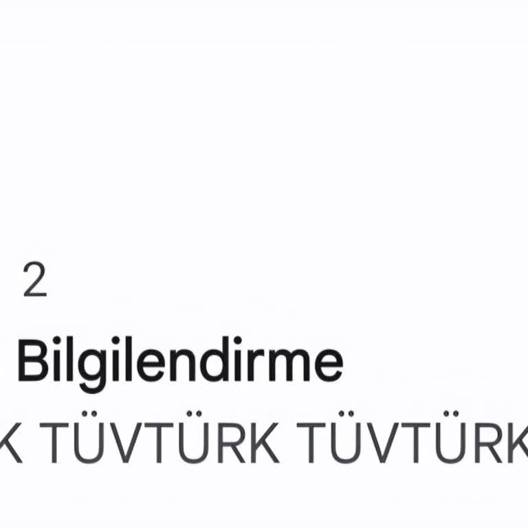 Bilgim Dışında Araç Muayene Randevusu Maili Geldi