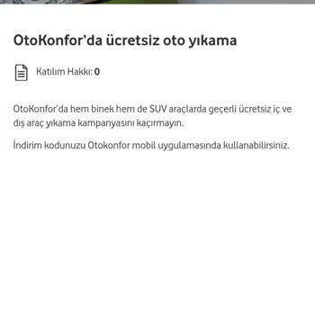 Vodafone Red Ayrıcalıkları Kullanılamıyor