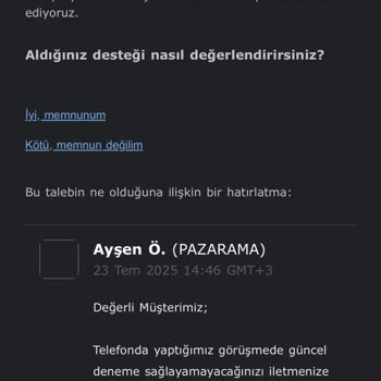 Ödeme Hatası Ve Kampanya Dönemlerinde Yaşanan Sorunlar