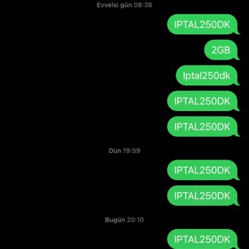 Bimcell 250 Dakika Paketi İptal Edilemiyor