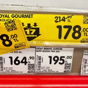 Etiket Ve Kasadaki Fiyat Farkı Nedeniyle Alışveriş Yapamadım