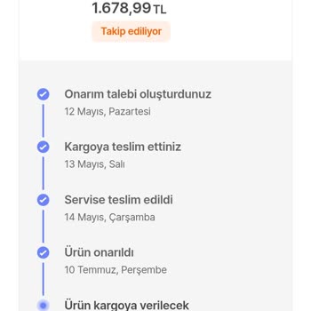 Hepsiburada Garanti Sürecinde Cihazım Onarılmadı Ve Mağdur Edildim