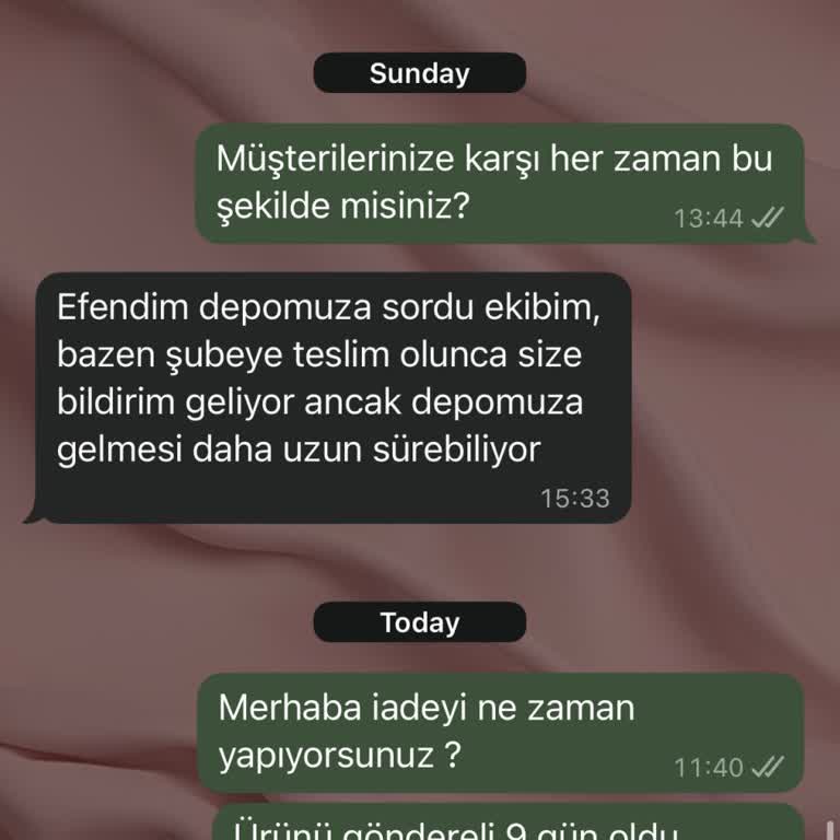 İade Sürecinde Bilgi Eksikliği Ve İletişim Sorunu