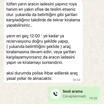 Araç Tesliminden Sonra Haksız Kara Listeye Alındım
