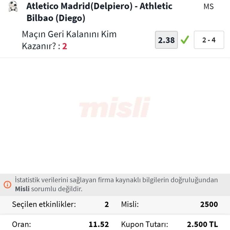 Kazanan Kuponlarda Eksik Ödeme Mağduriyeti