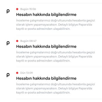 Papara Hesabım Haksız Yere Kapandı, Mağduriyetim Giderilmiyor!