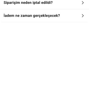 Siparişimin Haber Verilmeden İptal Edilmesi Ve Bilgi Eksikliği