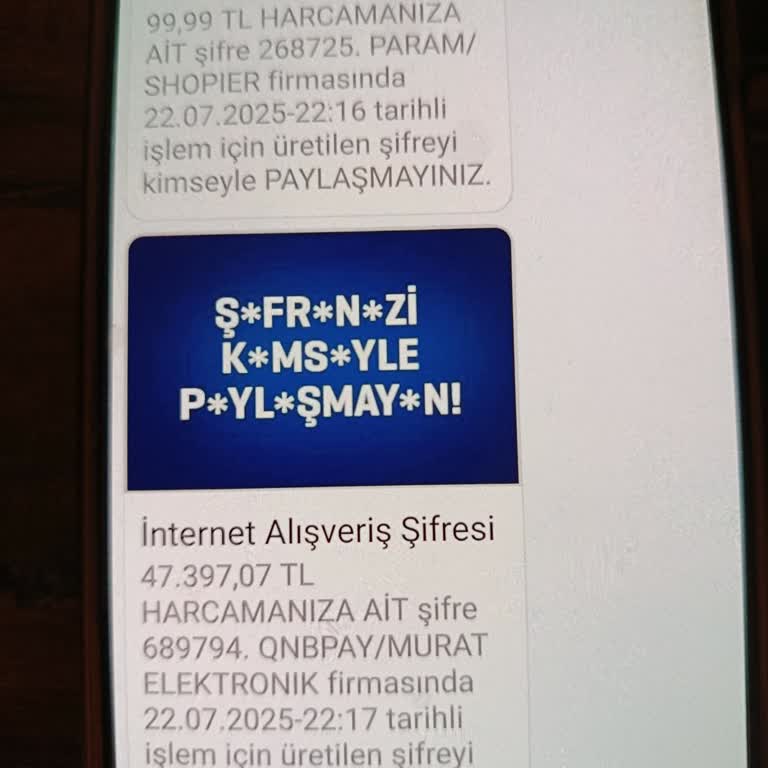 İş Bankası Kredi Kartımdan Bilgim Dışında Yüksek Tutar Çekildi Ve Güvenlik Açığı Şüphesi