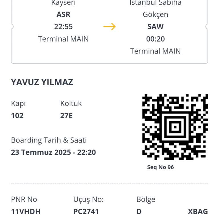 Pegasus Uçuşunda Rötar Nedeniyle Toplu Taşıma Mağduriyeti