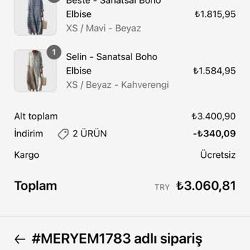 Aldığım Elbiseler Fotoğraftakilerle Uyuşmuyor