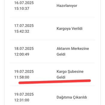 Kargo Takibi Yapılamayan Mama Siparişim Teslim Edilmedi