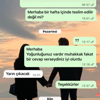 Ödeme Yapıldı, Yanıtsız Ve İlgisiz Hizmet!