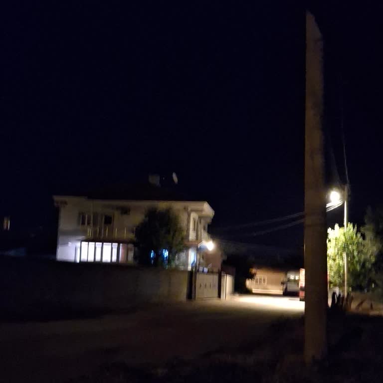 Yenidoğan Mahallesi'nde Sokak Lambası Arızası Nedeniyle Geceleri Karanlık