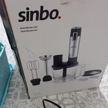 Sinbo Blender Başlığı Kısa Sürede Eriyor, Çözüm Bekliyorum