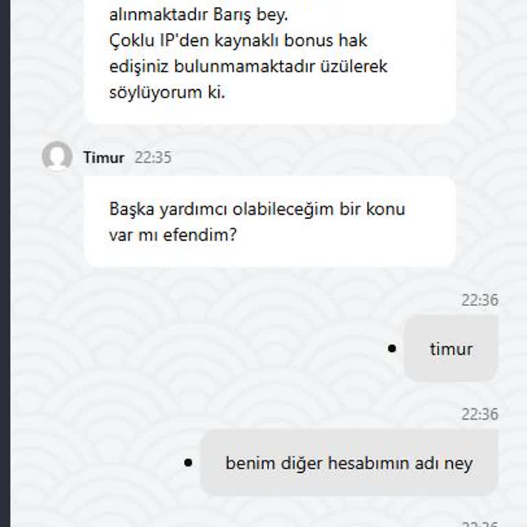 Bonus İptali Ve Çoklu Hesap Gerekçesiyle Mağduriyet