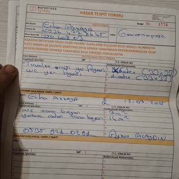 Eureko Sigorta Tesisat Onarımında Uygunsuz Seramik Ve Dolap Hasarı