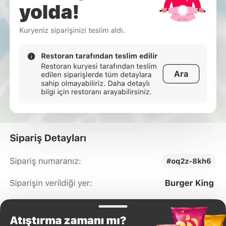 Sipariş Teslim Edilmedi, Canlı Destekten Çözüm Alamadım