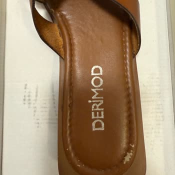 Kısa Sürede Deforme Olan Derimod Sandalet Ve Yetersiz Müşteri Hizmeti