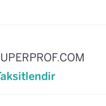 Superprof Hesabımdan Açıklanamayan Para Çekimi